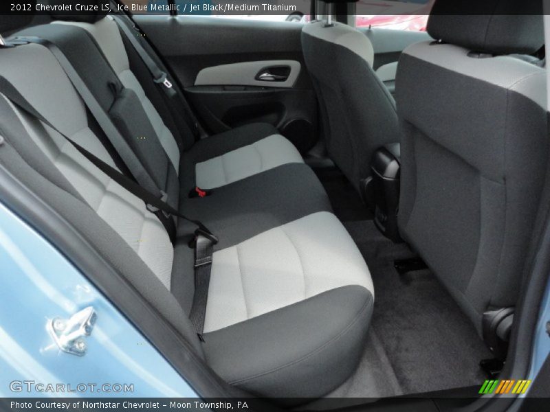 Ice Blue Metallic / Jet Black/Medium Titanium 2012 Chevrolet Cruze LS