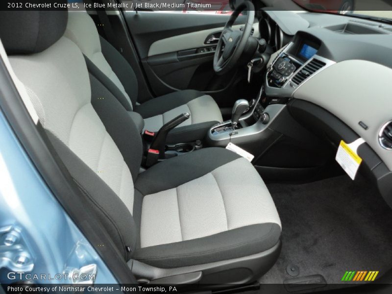  2012 Cruze LS Jet Black/Medium Titanium Interior