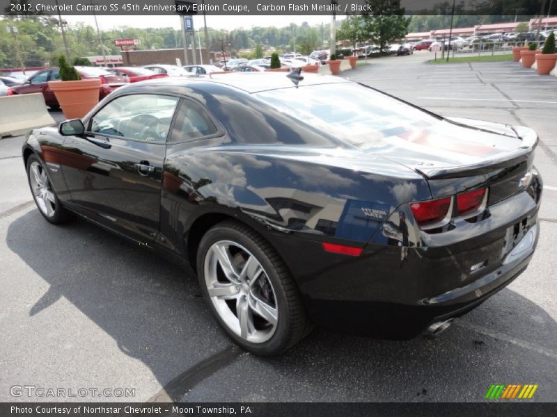 Carbon Flash Metallic / Black 2012 Chevrolet Camaro SS 45th Anniversary Edition Coupe