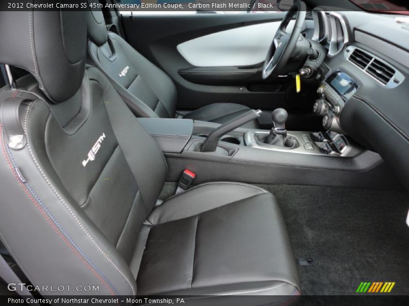  2012 Camaro SS 45th Anniversary Edition Coupe Black Interior