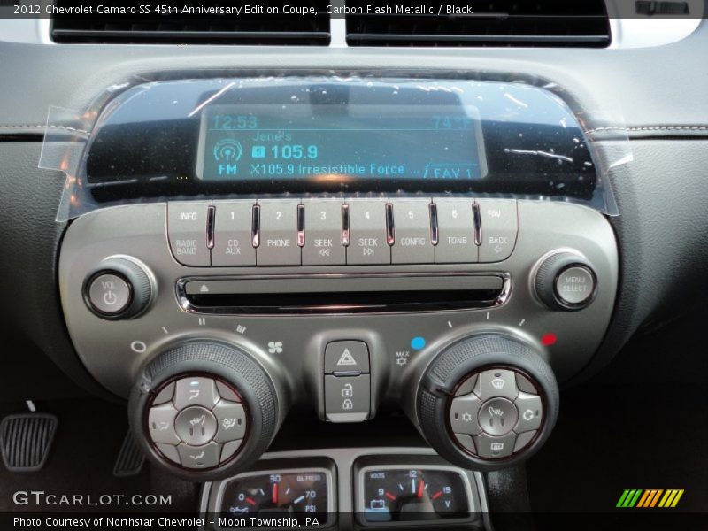Audio System of 2012 Camaro SS 45th Anniversary Edition Coupe