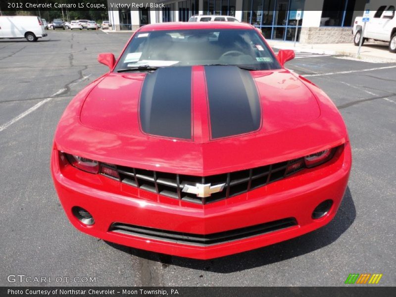 Victory Red / Black 2012 Chevrolet Camaro LS Coupe