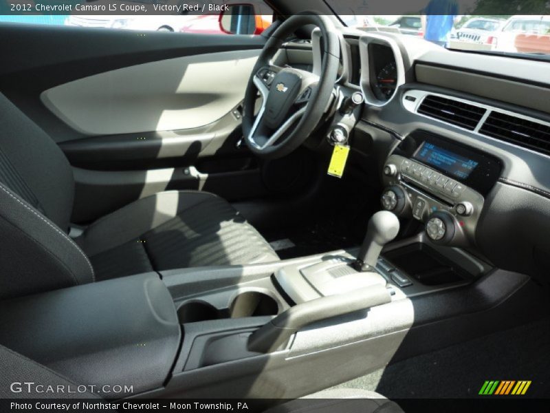 Victory Red / Black 2012 Chevrolet Camaro LS Coupe