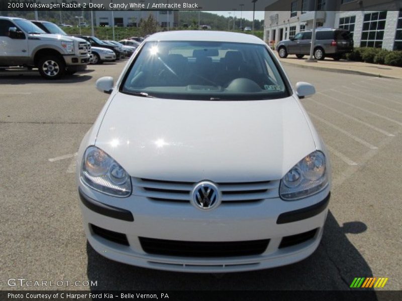 Candy White / Anthracite Black 2008 Volkswagen Rabbit 2 Door