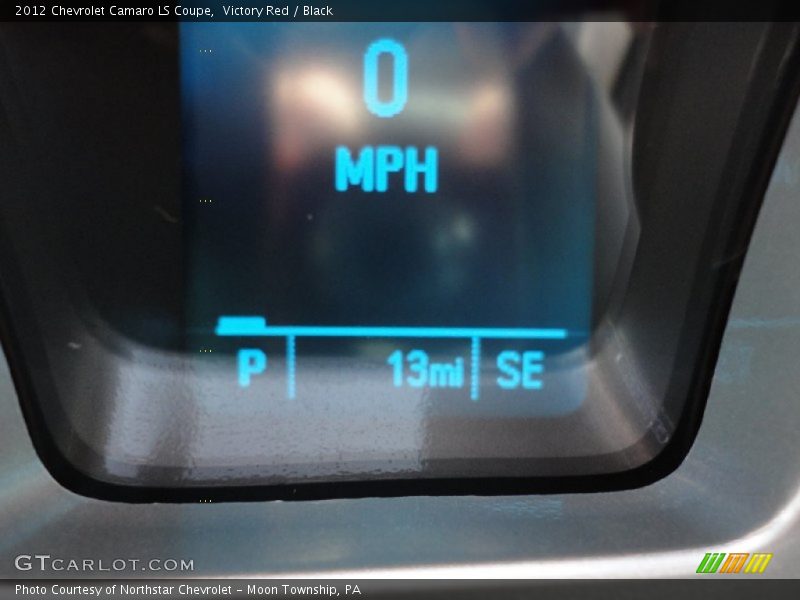 Victory Red / Black 2012 Chevrolet Camaro LS Coupe