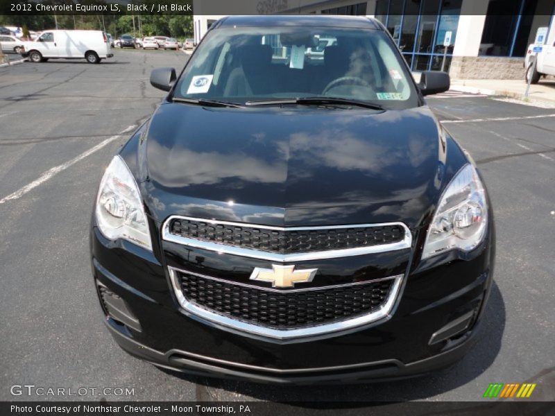 Black / Jet Black 2012 Chevrolet Equinox LS