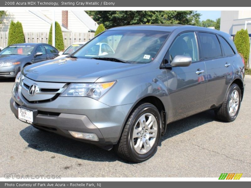 Sterling Gray Metallic / Ebony 2008 Acura MDX Technology
