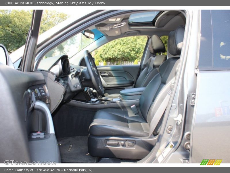 Sterling Gray Metallic / Ebony 2008 Acura MDX Technology