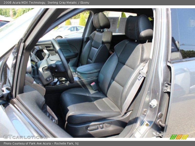 Sterling Gray Metallic / Ebony 2008 Acura MDX Technology