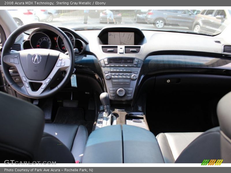 Sterling Gray Metallic / Ebony 2008 Acura MDX Technology