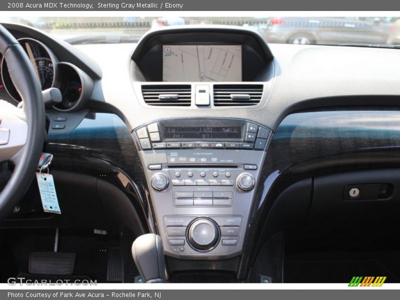 Sterling Gray Metallic / Ebony 2008 Acura MDX Technology