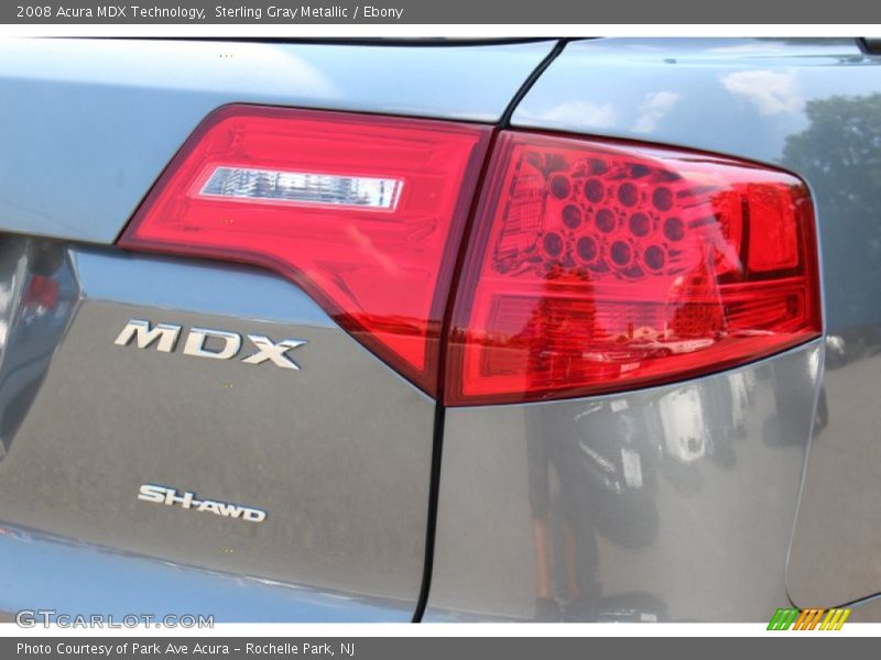 Sterling Gray Metallic / Ebony 2008 Acura MDX Technology