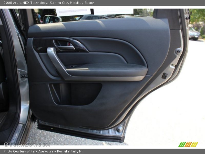 Sterling Gray Metallic / Ebony 2008 Acura MDX Technology