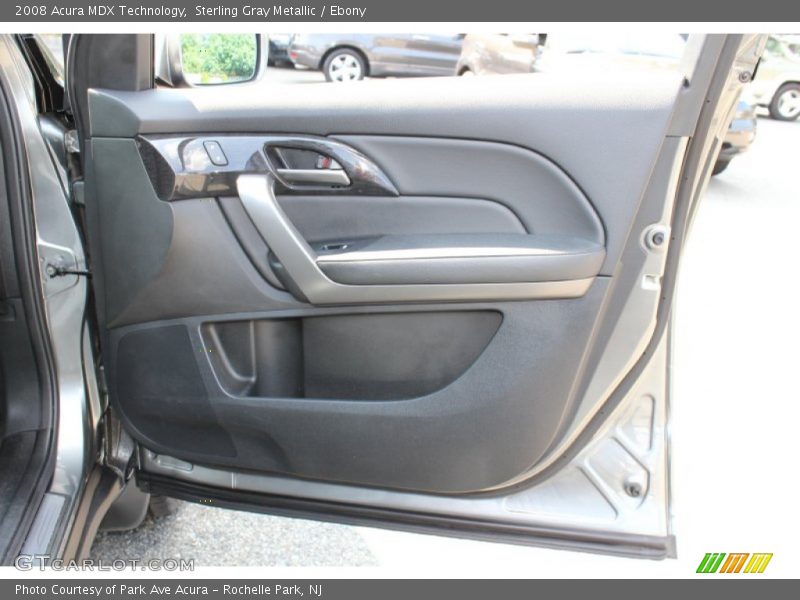 Sterling Gray Metallic / Ebony 2008 Acura MDX Technology
