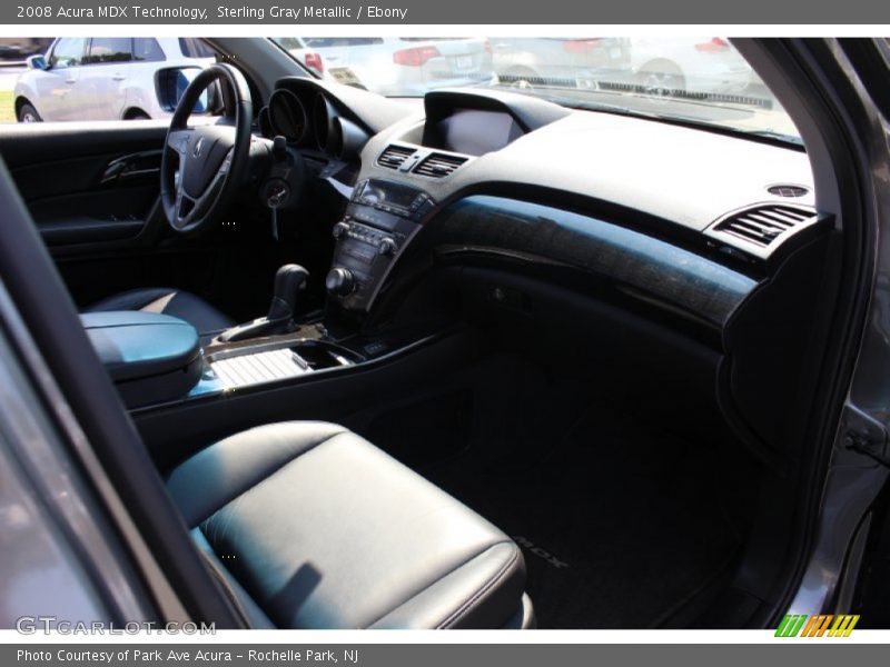 Sterling Gray Metallic / Ebony 2008 Acura MDX Technology