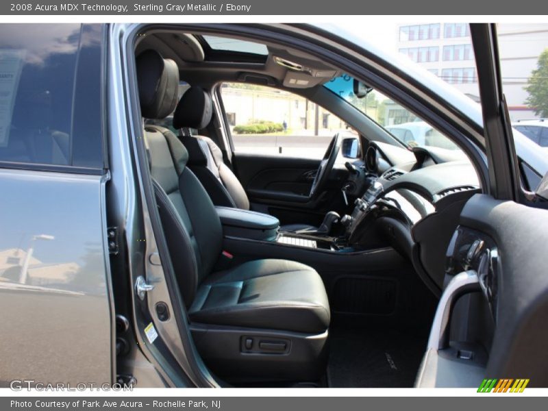 Sterling Gray Metallic / Ebony 2008 Acura MDX Technology