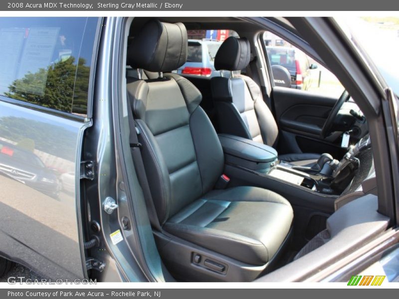 Sterling Gray Metallic / Ebony 2008 Acura MDX Technology