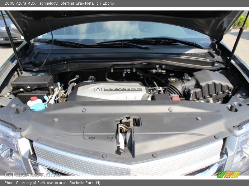 Sterling Gray Metallic / Ebony 2008 Acura MDX Technology