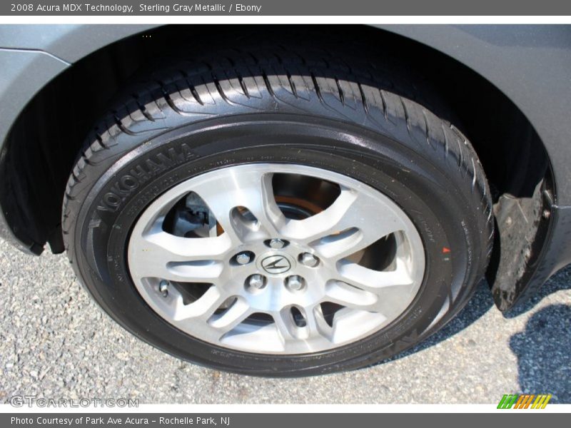 Sterling Gray Metallic / Ebony 2008 Acura MDX Technology