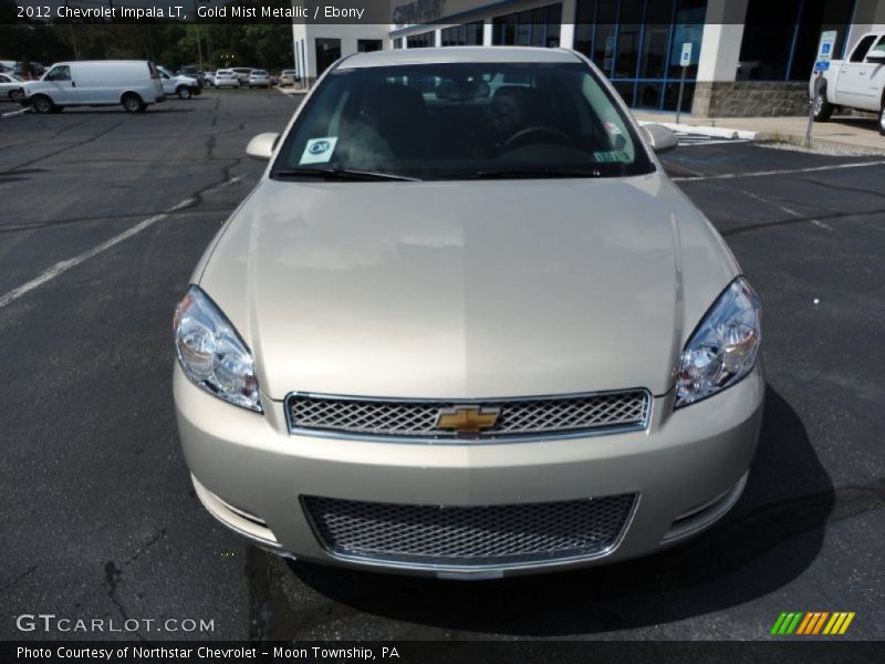 Gold Mist Metallic / Ebony 2012 Chevrolet Impala LT