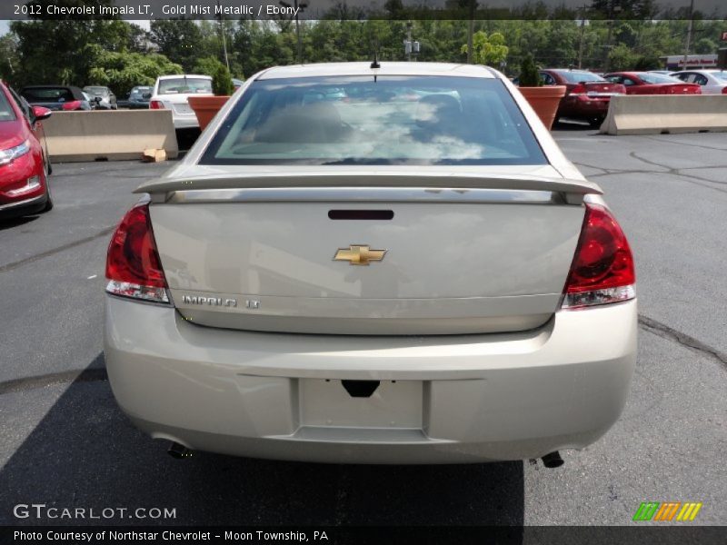 Gold Mist Metallic / Ebony 2012 Chevrolet Impala LT