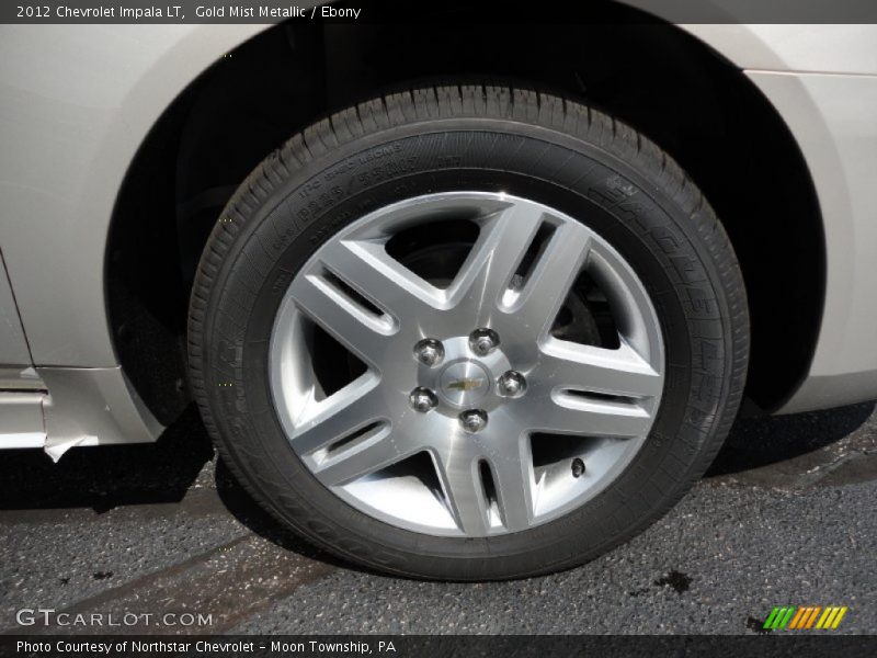 Gold Mist Metallic / Ebony 2012 Chevrolet Impala LT