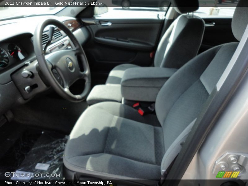 Gold Mist Metallic / Ebony 2012 Chevrolet Impala LT
