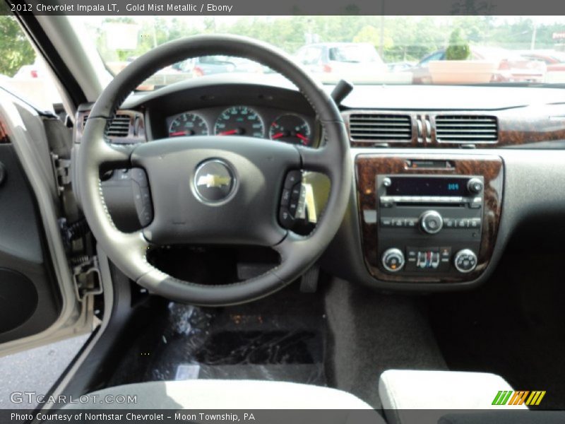 Gold Mist Metallic / Ebony 2012 Chevrolet Impala LT