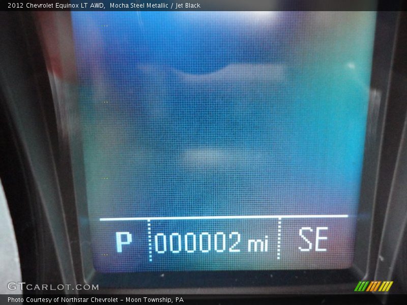 Mocha Steel Metallic / Jet Black 2012 Chevrolet Equinox LT AWD