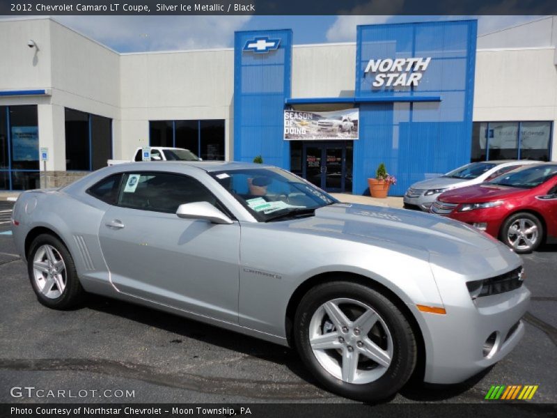 Silver Ice Metallic / Black 2012 Chevrolet Camaro LT Coupe