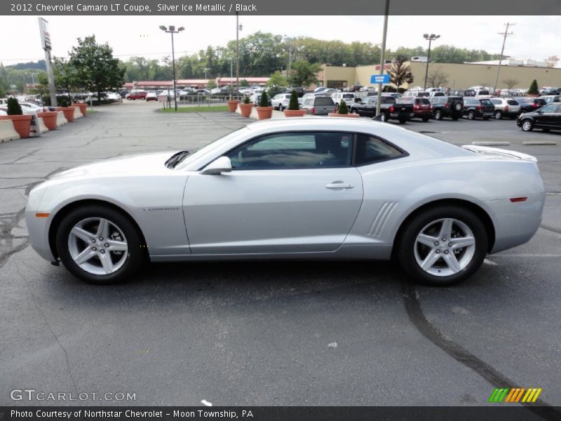 Silver Ice Metallic / Black 2012 Chevrolet Camaro LT Coupe