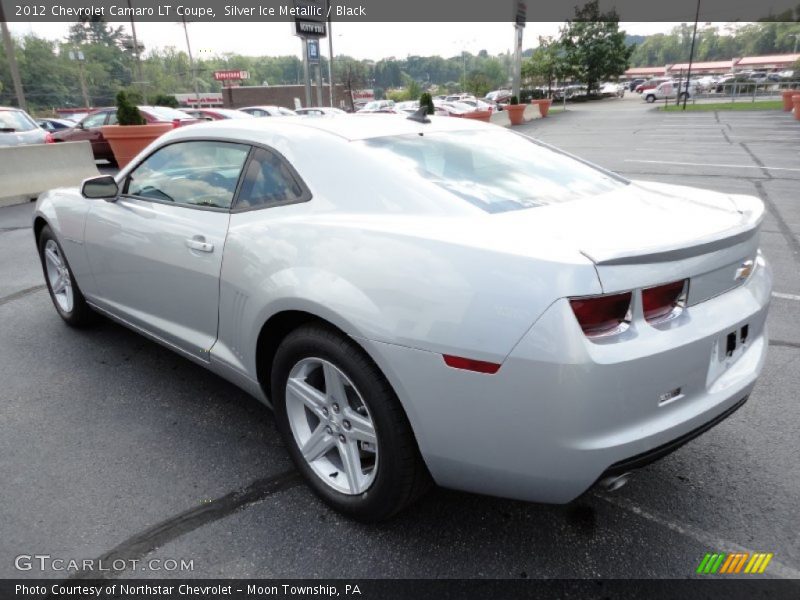 Silver Ice Metallic / Black 2012 Chevrolet Camaro LT Coupe