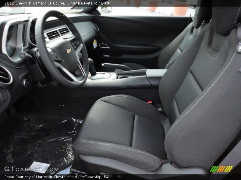 Silver Ice Metallic / Black 2012 Chevrolet Camaro LT Coupe