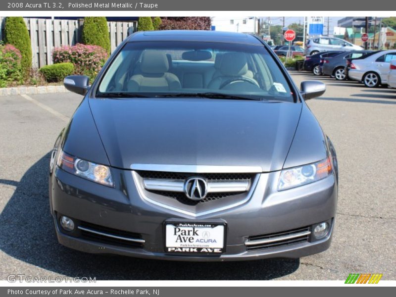 Polished Metal Metallic / Taupe 2008 Acura TL 3.2