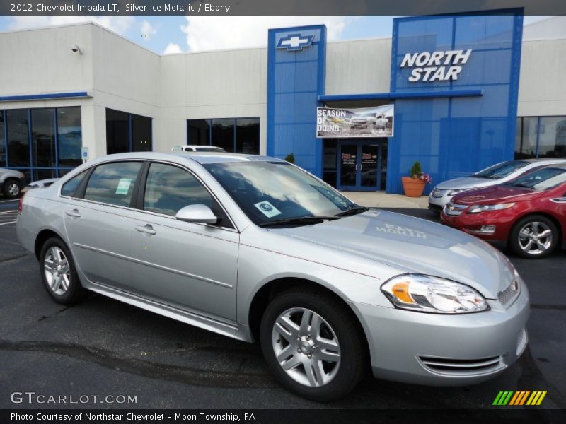 Silver Ice Metallic / Ebony 2012 Chevrolet Impala LT