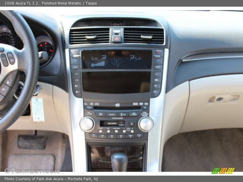 Polished Metal Metallic / Taupe 2008 Acura TL 3.2