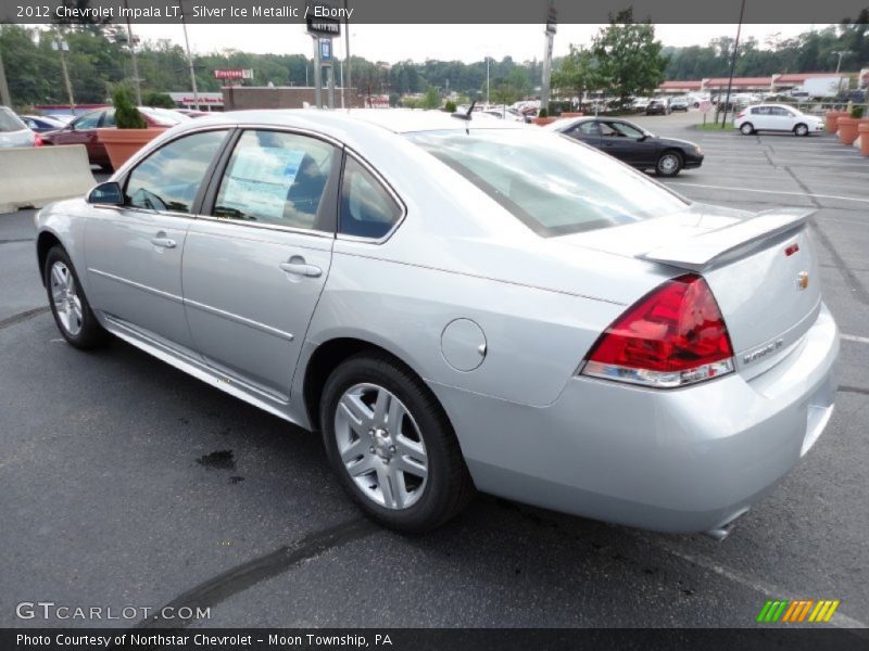 Silver Ice Metallic / Ebony 2012 Chevrolet Impala LT