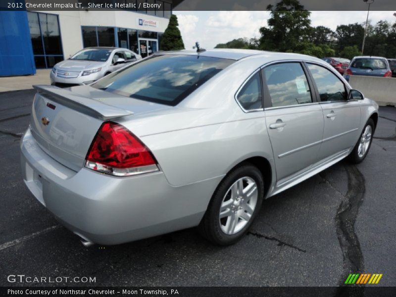 Silver Ice Metallic / Ebony 2012 Chevrolet Impala LT