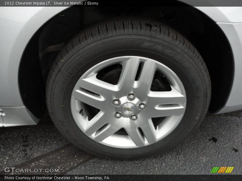 Silver Ice Metallic / Ebony 2012 Chevrolet Impala LT
