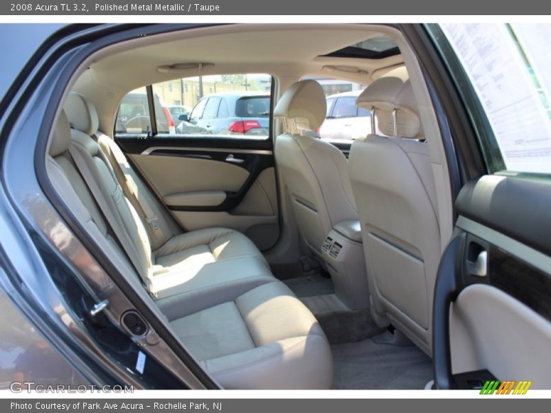 Polished Metal Metallic / Taupe 2008 Acura TL 3.2