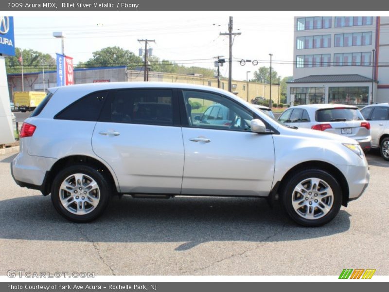 Billet Silver Metallic / Ebony 2009 Acura MDX