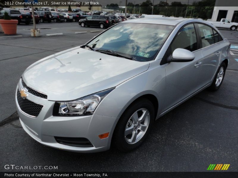 Silver Ice Metallic / Jet Black 2012 Chevrolet Cruze LT