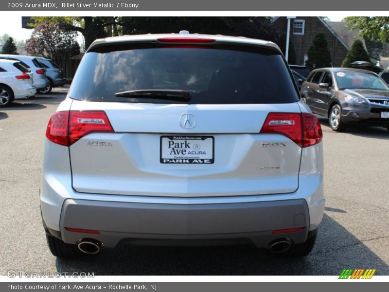Billet Silver Metallic / Ebony 2009 Acura MDX