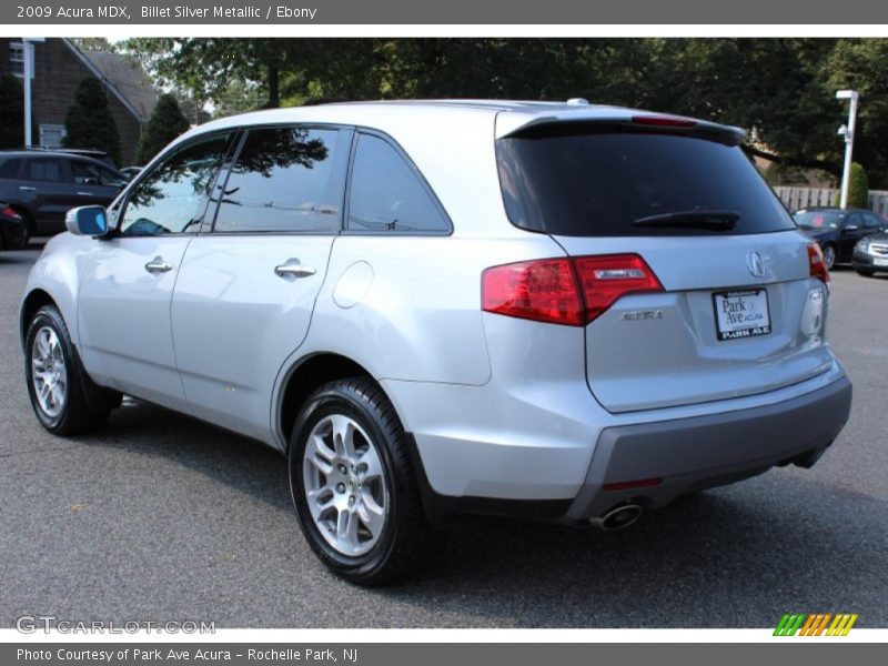 Billet Silver Metallic / Ebony 2009 Acura MDX