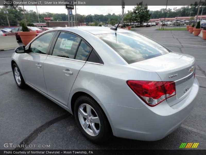 Silver Ice Metallic / Jet Black 2012 Chevrolet Cruze LT
