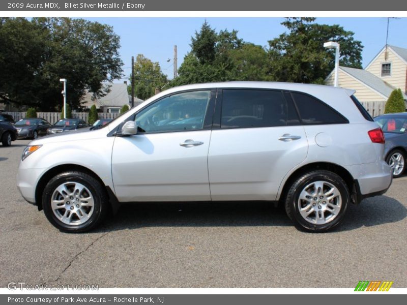 Billet Silver Metallic / Ebony 2009 Acura MDX