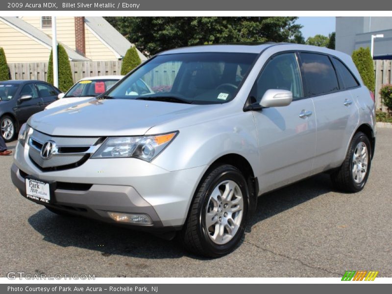Billet Silver Metallic / Ebony 2009 Acura MDX