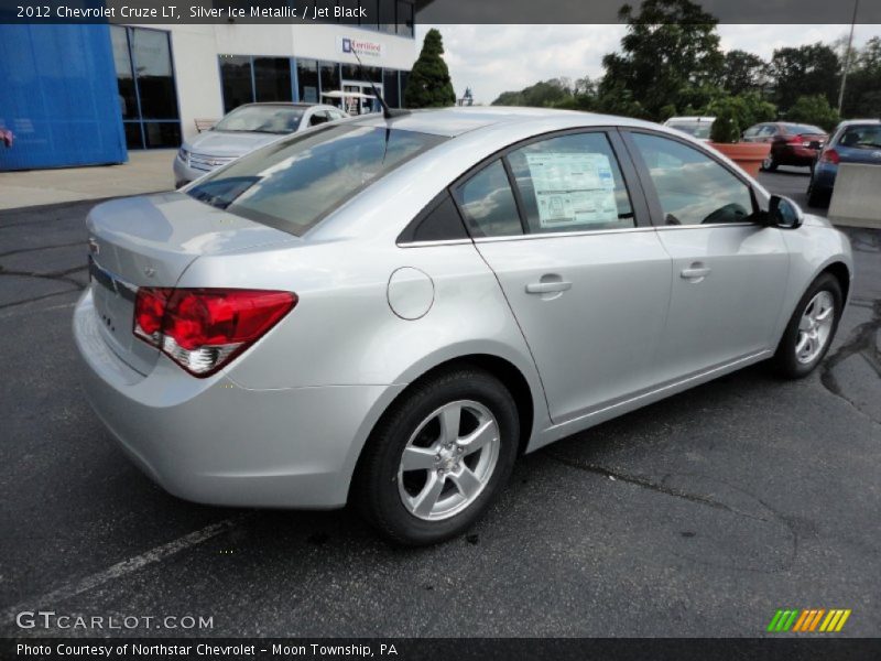 Silver Ice Metallic / Jet Black 2012 Chevrolet Cruze LT