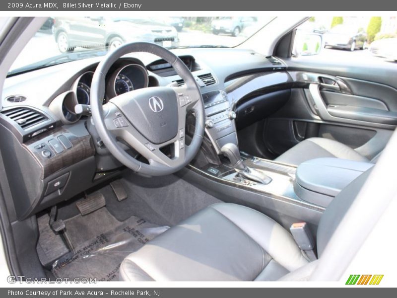 Billet Silver Metallic / Ebony 2009 Acura MDX