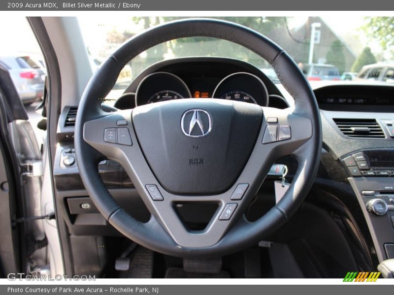 Billet Silver Metallic / Ebony 2009 Acura MDX